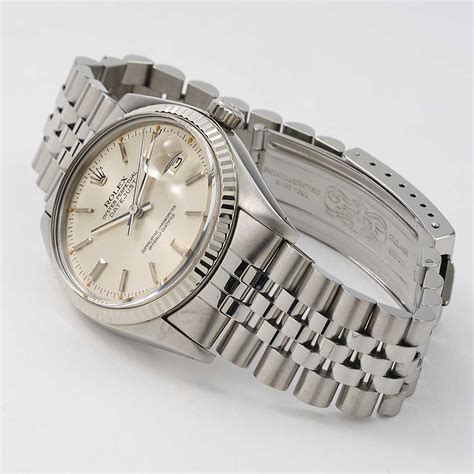 rolex datejust jubilee silver|vintage rolex datejust 36mm.